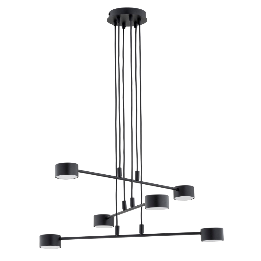 Chandelier on a string MODUS 6xGX53/10W/230V black