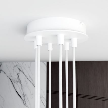 Chandelier on a string MODUS 6xGX53/10W/230V white