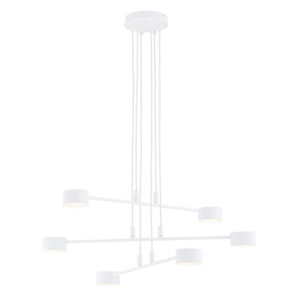 Chandelier on a string MODUS 6xGX53/10W/230V white