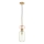 Chandelier on a string MOLLY 1xE14/40W/230V d. 12 cm gold/green/pink