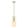Chandelier on a string MOLLY 1xE14/40W/230V d. 12 cm gold/orange/green