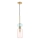 Chandelier on a string MOLLY 1xE14/40W/230V d. 12 cm gold/pink/blue