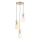 Chandelier on a string MOLLY 3xE14/40W/230V d. 38 cm colorful