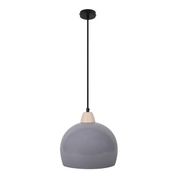 Chandelier on a string MONROE 1xE27/60W/230V grey