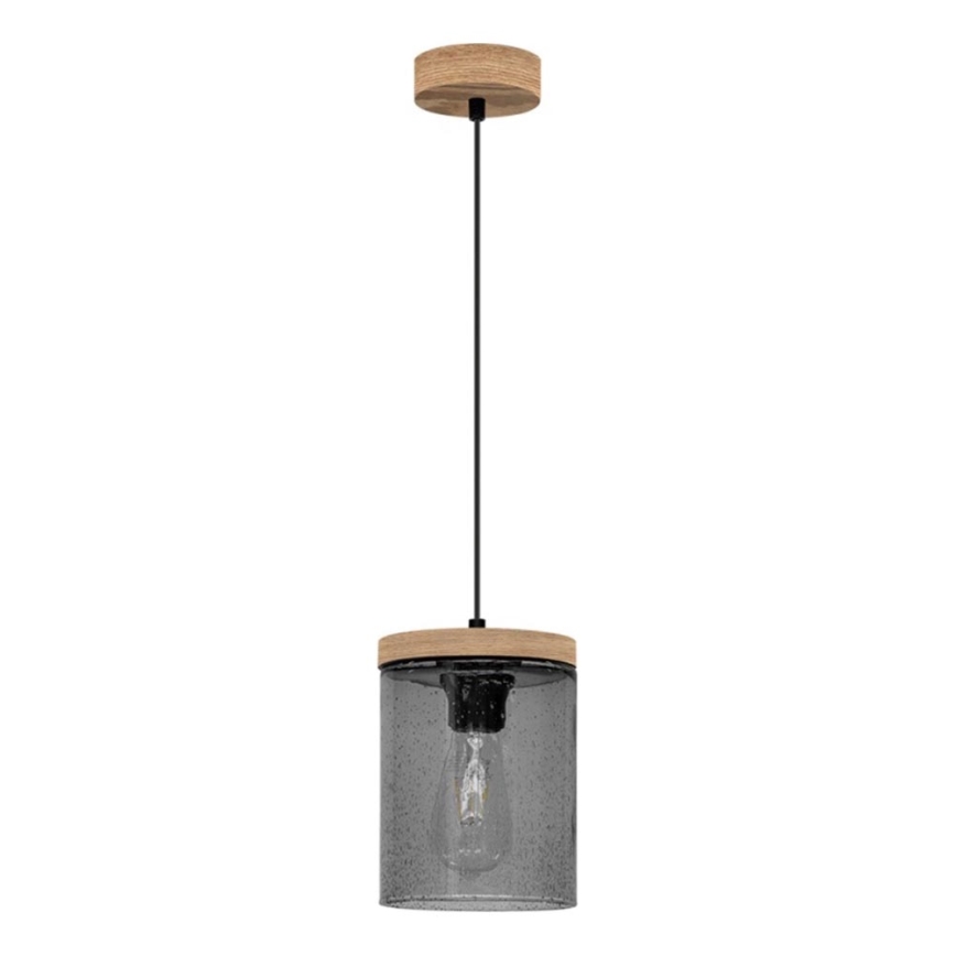 Chandelier on a string MONSUN 1xE27/60W/230V pine