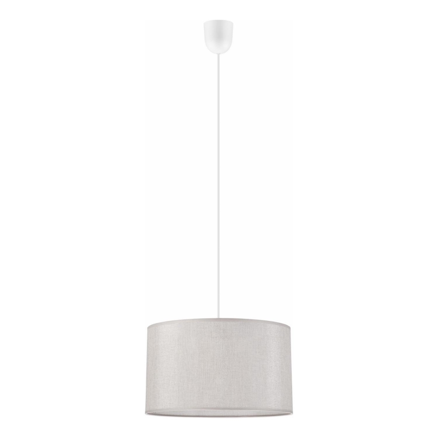 Chandelier on a string MONTE 1xE27/60W/230V silver
