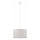 Chandelier on a string MONTE 1xE27/60W/230V silver