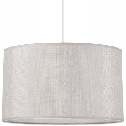Chandelier on a string MONTE 1xE27/60W/230V silver