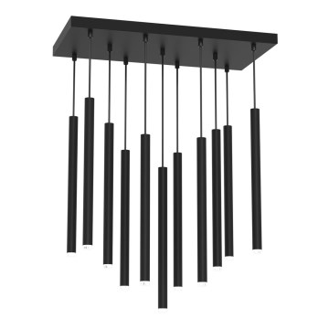 Chandelier on a string MONZA 11xG9/8W/230V black