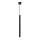 Chandelier on a string MONZA 1xG9/8W/230V black