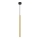 Chandelier on a string MONZA 1xG9/8W/230V gold