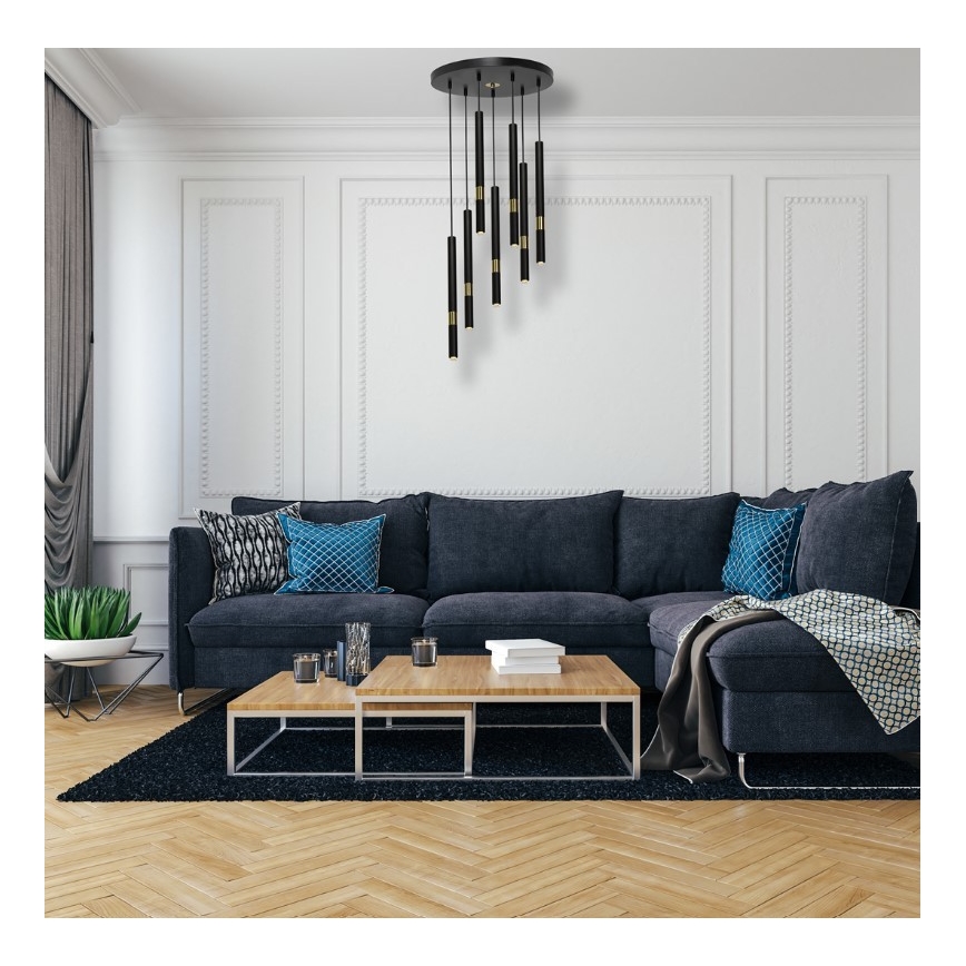 Chandelier on a string MONZA 7xG9/7W/230V