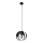 Chandelier on a string MOONLIGHT 1xE27/15W/230V black