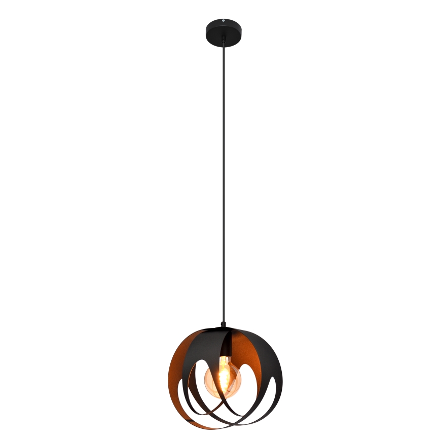 Chandelier on a string MOONLIGHT 1xE27/15W/230V black