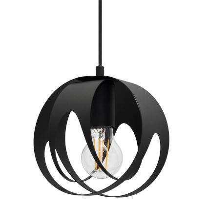 Chandelier on a string MOONLIGHT 2xE27/15W/230V black