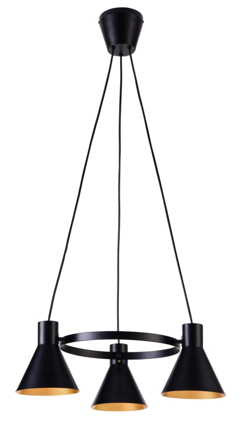Chandelier on a string MORE 3xE27/40W/230V