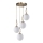 Chandelier on a string MORINO 4xE27/60W/230V