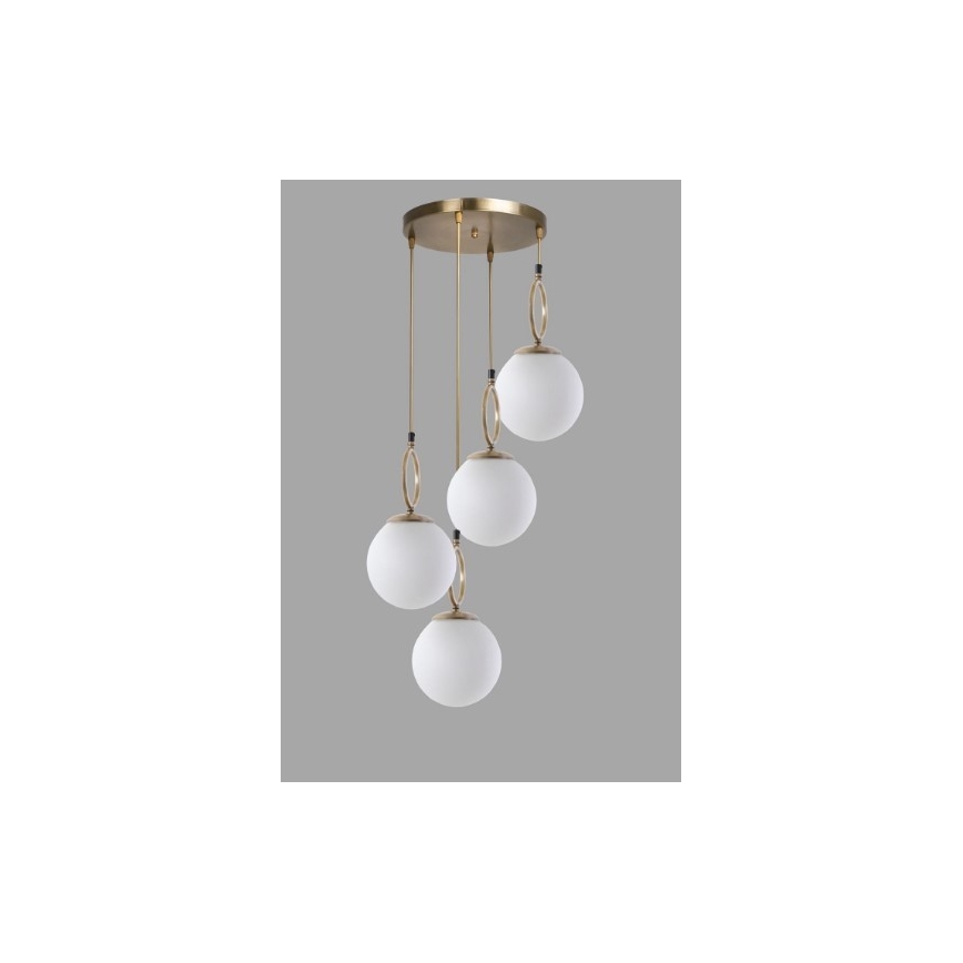 Chandelier on a string MORINO 4xE27/60W/230V