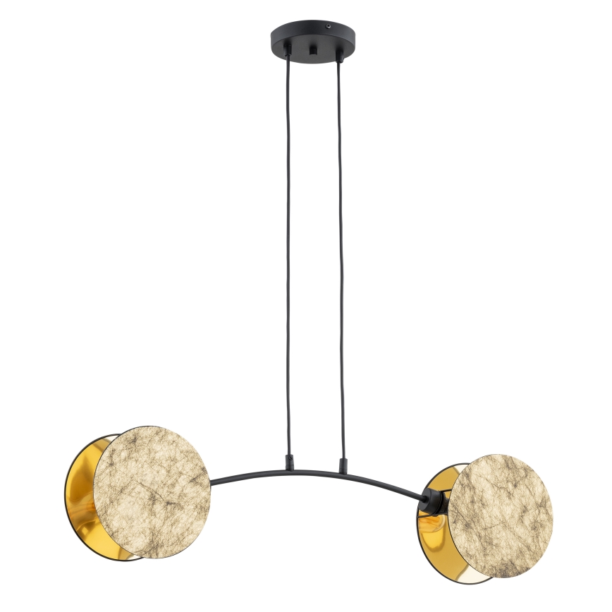 Chandelier on a string MOTIF 2xE14/10W/230V gold