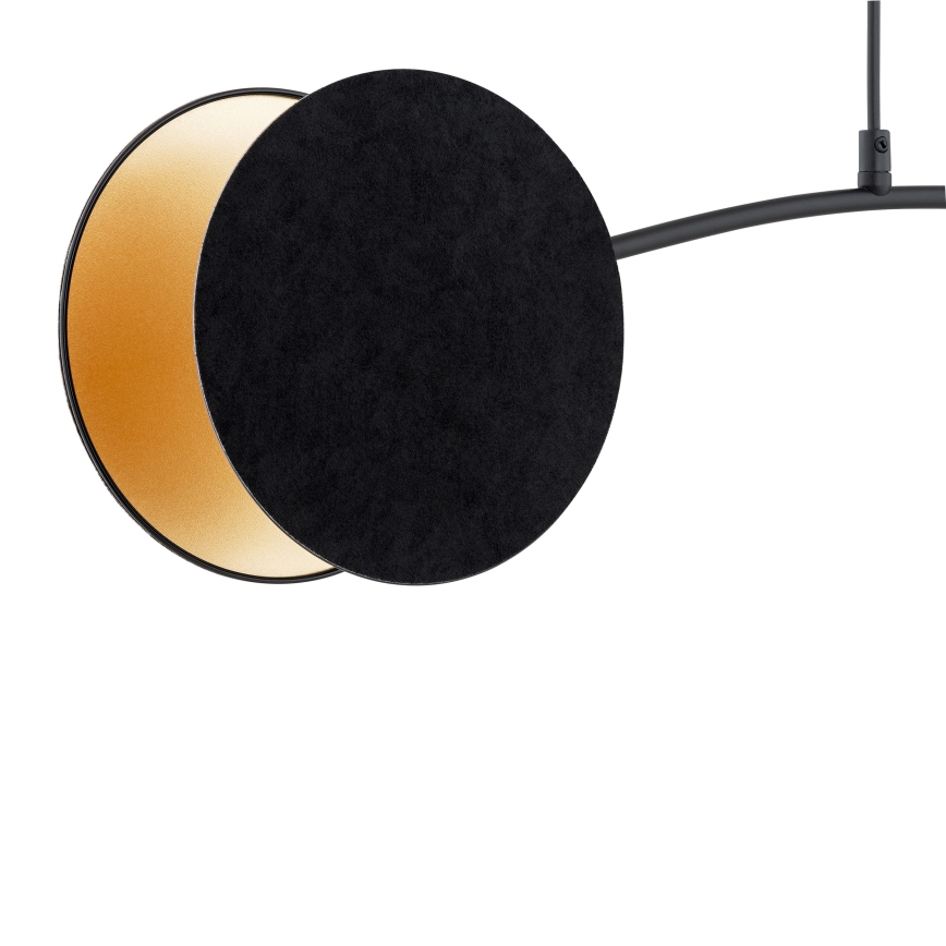 Chandelier on a string MOTIF 2xE27/15W/230V black