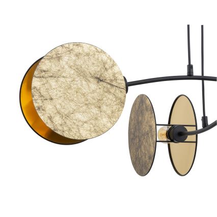 Chandelier on a string MOTIF 4xE27/15W/230V gold
