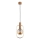 Chandelier on a string MUFI 1xE14/10W/230V gold/beige