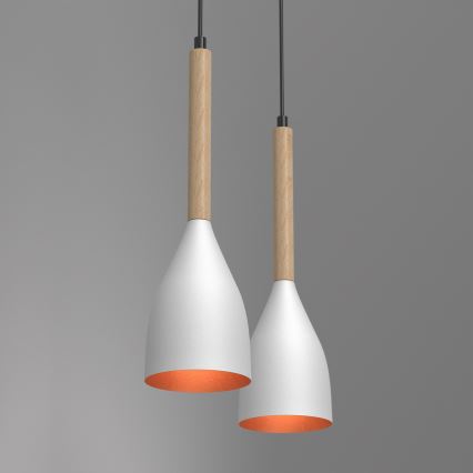 Chandelier on a string MUZA 2xE27/60W/230V