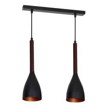 Chandelier on a string MUZA 2xE27/60W/230V