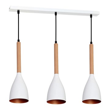 Chandelier on a string MUZA 3xE27/60W/230V