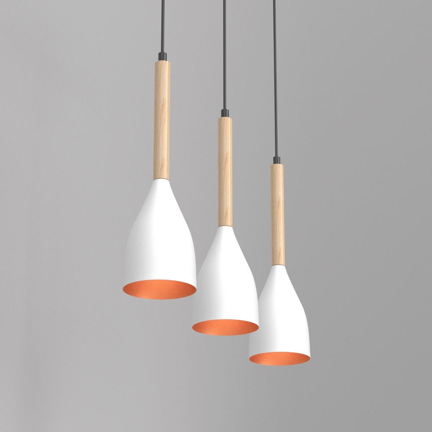 Chandelier on a string MUZA 3xE27/60W/230V