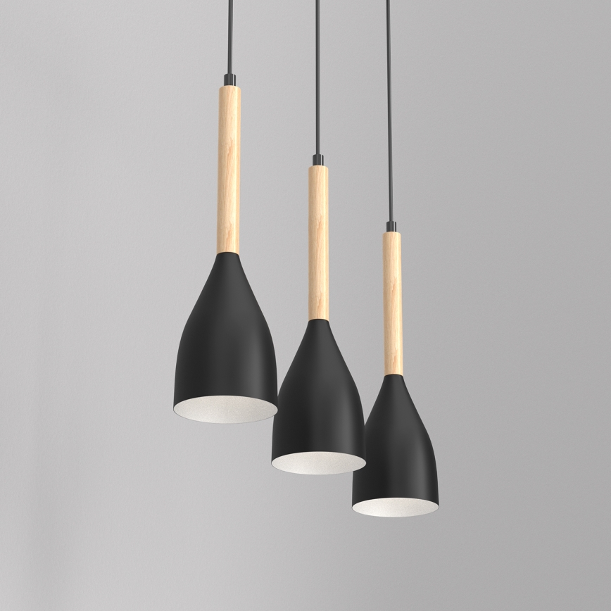 Chandelier on a string MUZA 3xE27/60W/230V