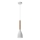 Chandelier on a string MUZA NEW 1xE27/60W/230V white