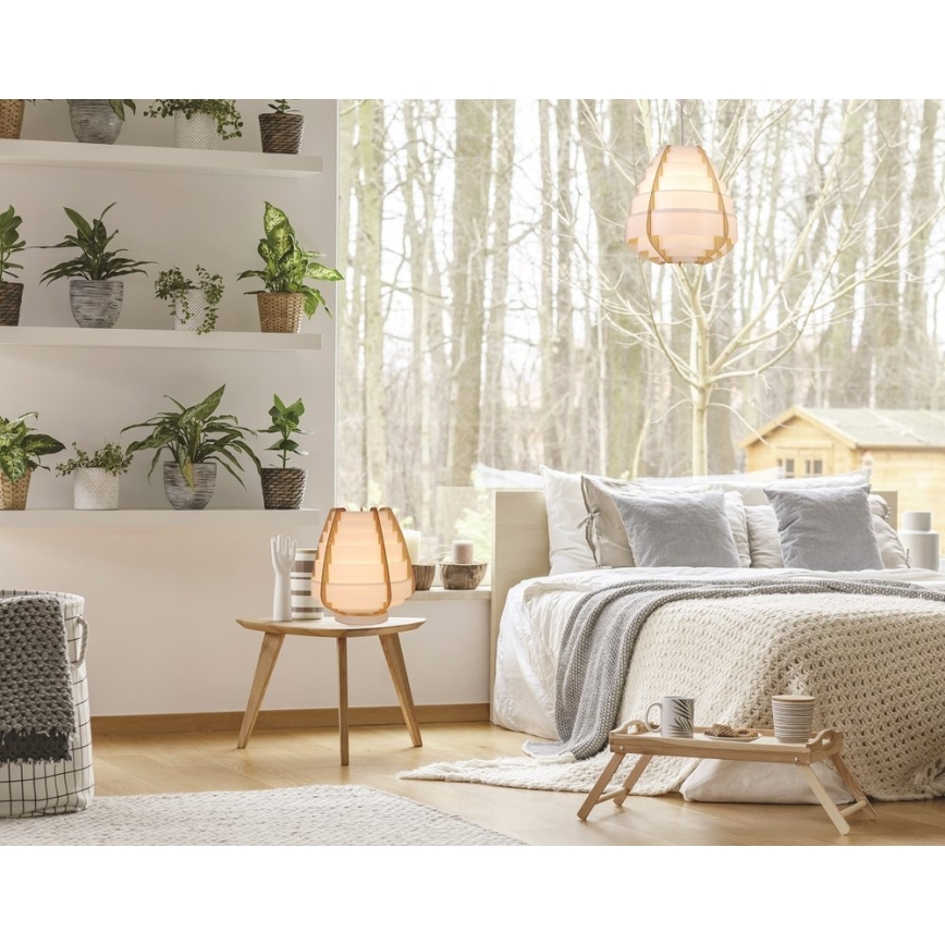 Chandelier on a string NAGOJA 1xE27/40W/230V