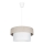 Chandelier on a string NATA 1xE27/60W/230V beige