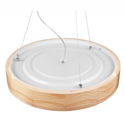 Chandelier on a string NATURAL 3xE27/60W/230V ø 47 cm pine - FSC certified