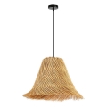 Chandelier on a string NATURALEZA 1xE27/40W/230V d. 45 cm rattan