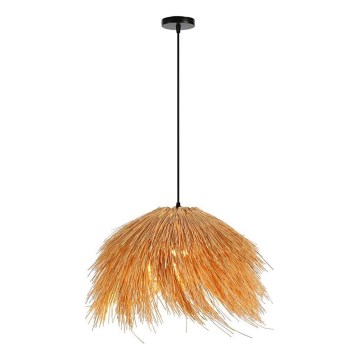 Chandelier on a string NATURALEZA 1xE27/40W/230V d. 55 cm rattan