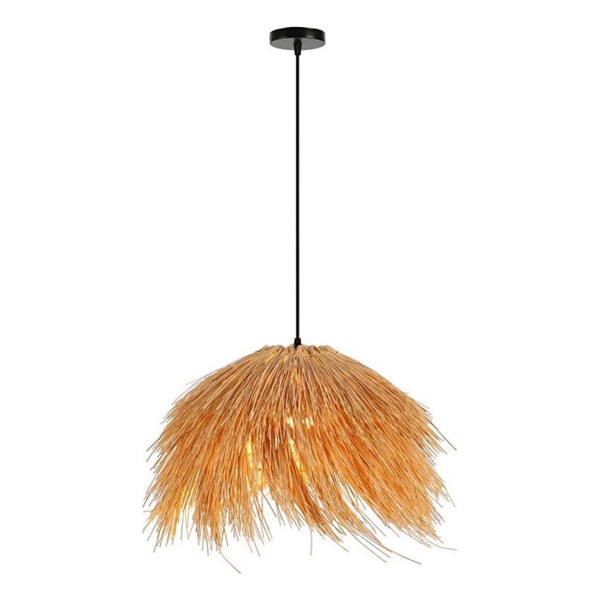 Chandelier on a string NATURALEZA 1xE27/40W/230V d. 55 cm rattan