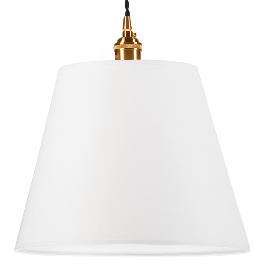 Chandelier on a string NELLY 1xE27/60W/230V white/copper