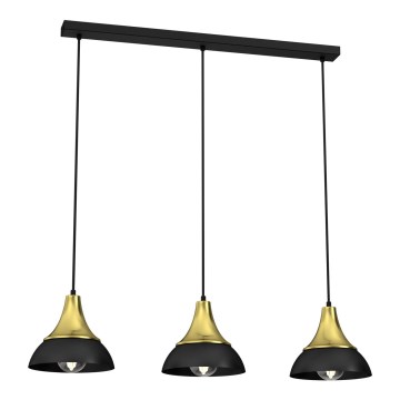 Chandelier on a string NERGIS 3xE27/60W/230V