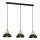 Chandelier on a string NERGIS 3xE27/60W/230V