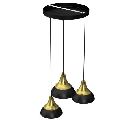 Chandelier on a string NERGIS 3xE27/60W/230V