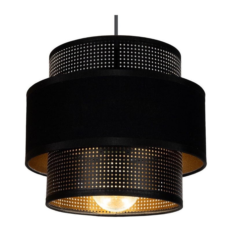 Chandelier on a string NESS 1xE27/60W/230V black