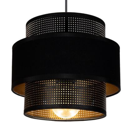 Chandelier on a string NESS 2xE27/60W/230V spider black