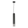 Chandelier on a string NEST 1xGU10/8W/230V black/shiny chrome