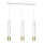 Chandelier on a string NEST 3xGU10/8W/230V white/golden