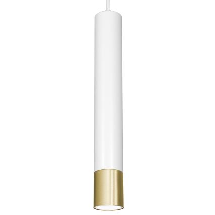 Chandelier on a string NEST 3xGU10/8W/230V white/golden