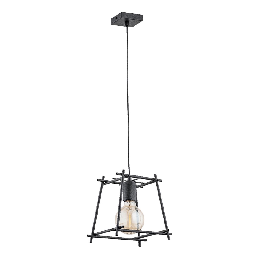 Chandelier on a string NETI 1xE27/15W/230V black