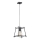 Chandelier on a string NETI 1xE27/15W/230V black