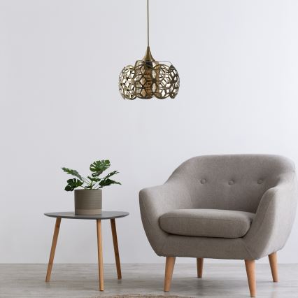Chandelier on a string NEVRA 1xE27/60W/230V